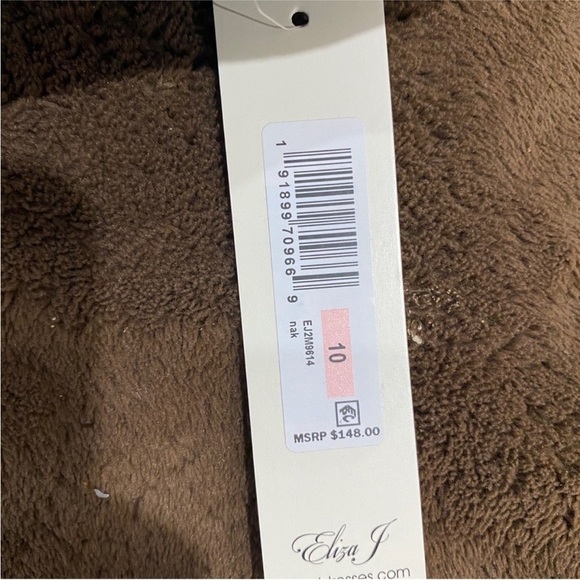 NEW Eliza J beautiful one shoulder jacquard ruffle dress - Picture 9 of 9